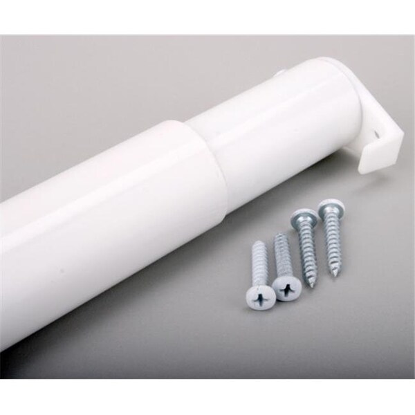 Knape & Vogt Knape & Vogt RP0021-30-48 30 in. To 48 in. White Adjustable Closet Rod RP0021-30/48 - main